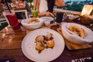 dining under the stars at opia bali